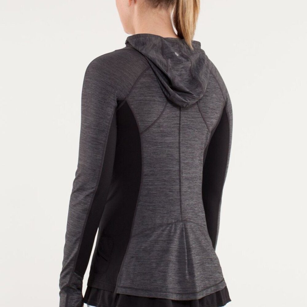 Lululemon Run in the Sun Hoodie Black 10